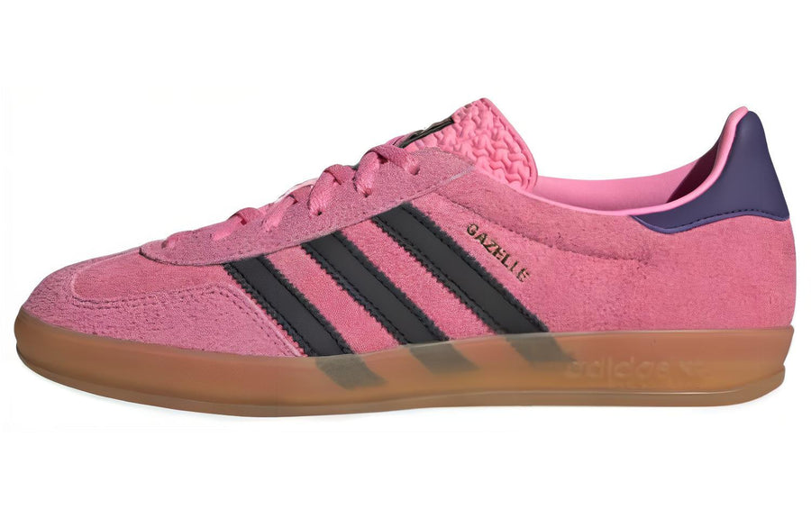 アディダス ガゼル adidas Women's Gazelle Indoor "Bliss Pink/Core Black/Collegiate Purple" IE7002