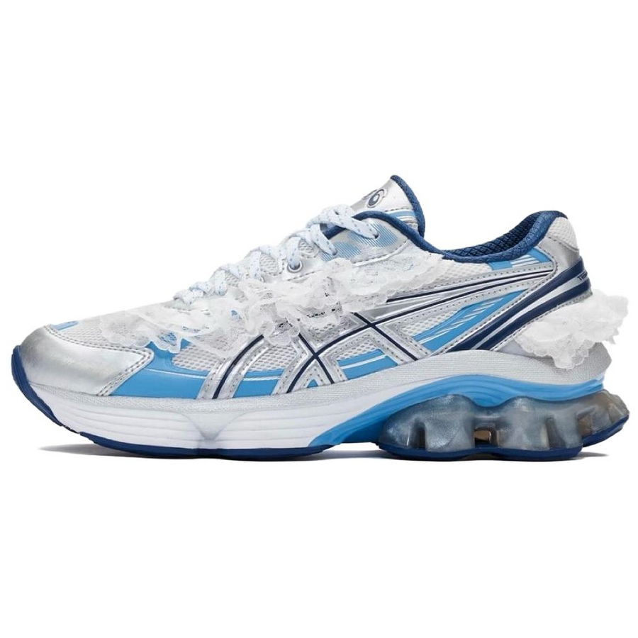 アシックス ゲルキネティック フルーエント ShuShu/Tong × Asics Gel-Kinetic Fluent "White/Dive Blue" 1203A822-101