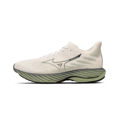 ミズノ Mizuno Wave Rider 28 "White/Dark Green/Black" J1GC240560