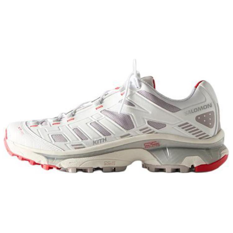 サロモン XT-4K KITH × Salomon XT-4K "Bright White/Ashes of Roses/Fiery Red" L47771800
