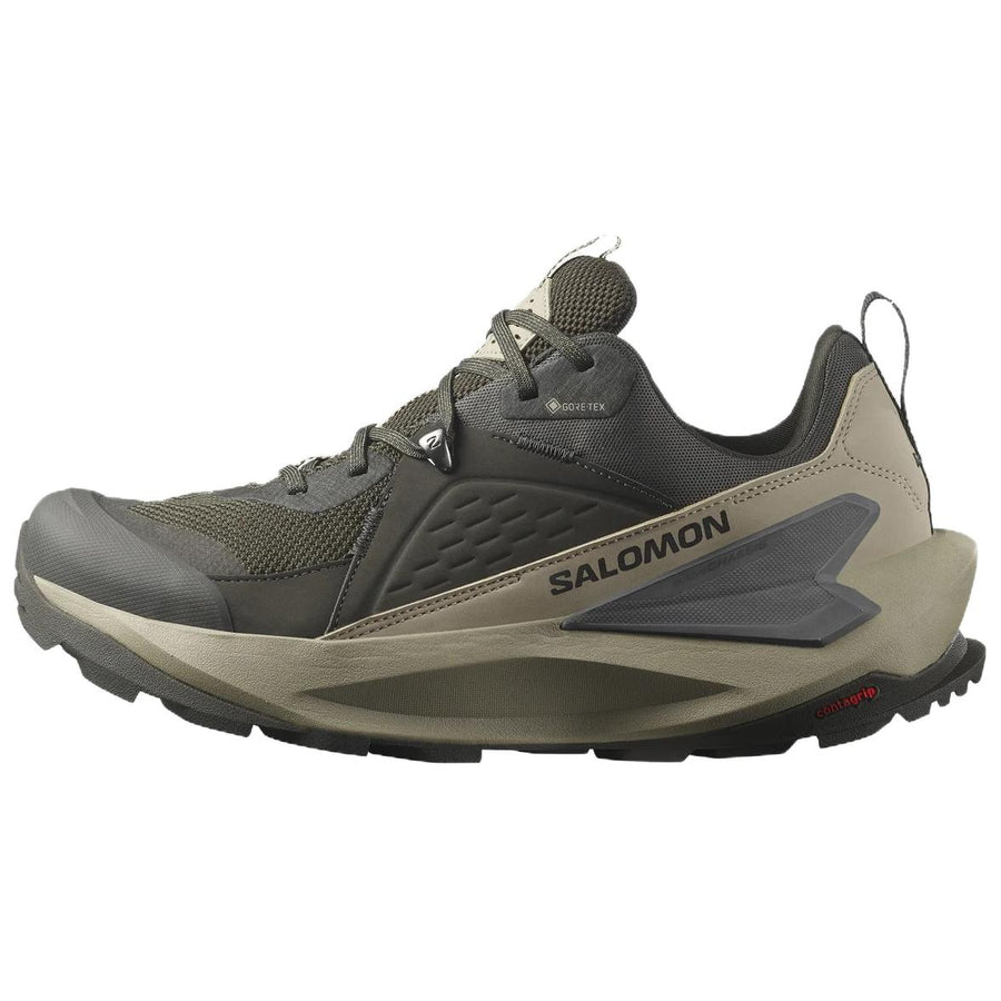 サロモン Salomon Elixir GORE-TEX "Peat/Vintage Khaki/Castlerock" L47697400