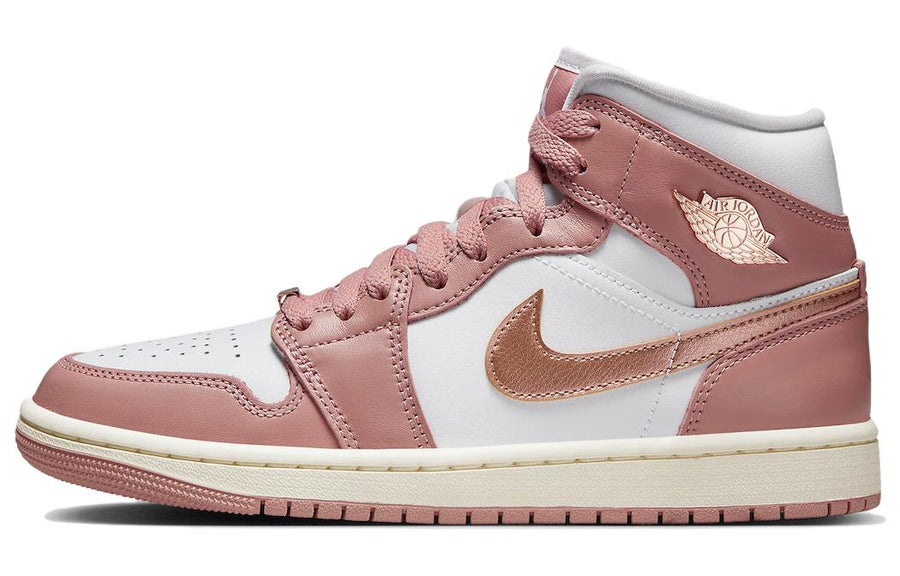 エアジョーダン1 Nike Women's Air Jordan 1 Mid SE "Red Stardust" FB9892-670