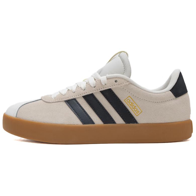 アディダス adidas Women's VL Court 3.0 "Off White/Grey Six/Gold Metallic" JP5351