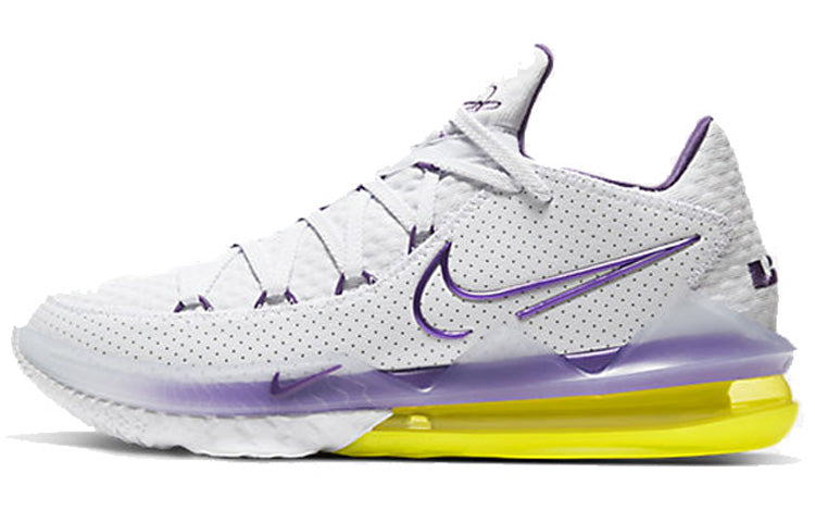 ナイキ レブロン NIKE LEBRON XVII LOW "WHITE/PURPLE" CD5006-102