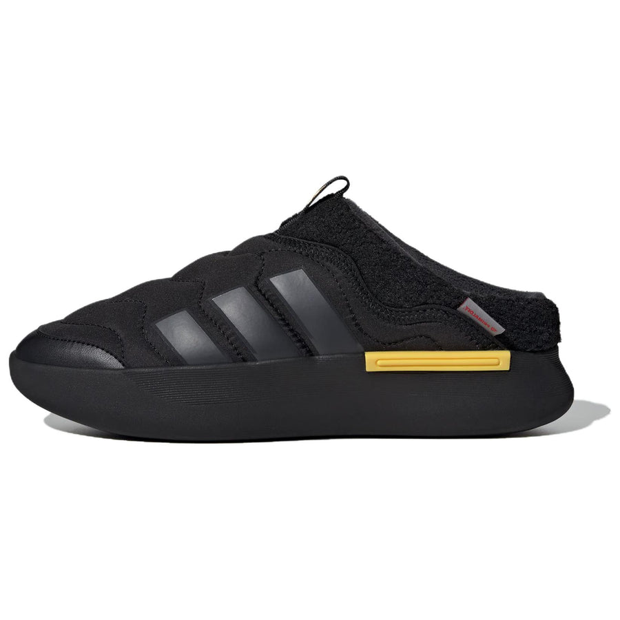 アディダス adidas Women's Adipuff "Core Black/Carbon/Utility Yellow" JR0065
