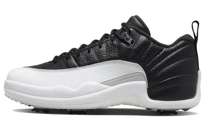 エアジョーダン12 Nike Air Jordan 12 Low Golf Playoffs "Black/Varsity Red-White" DH4120-010