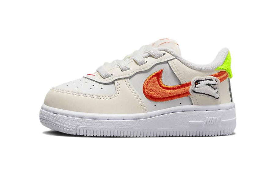 ナイキ Nike TD Force 1 LV8 "Sail/Safety Orange" FJ4886-181