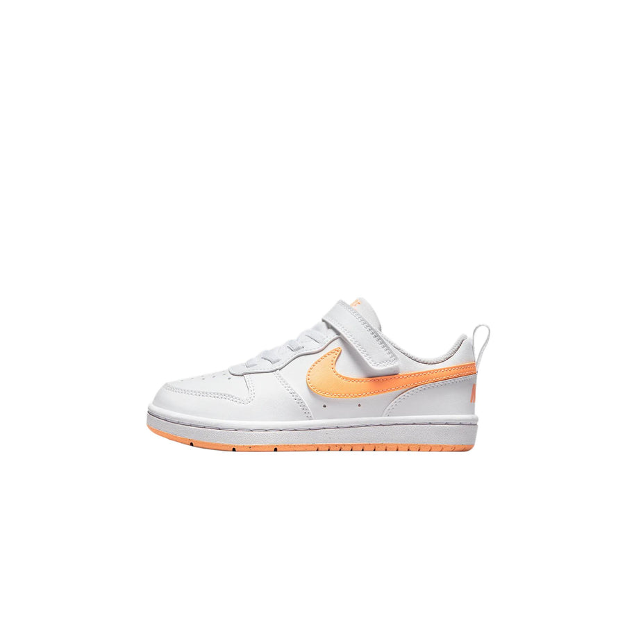 ナイキ Nike PS Court Borough Low Recraft "White/White/Peach Cream" DV5457-119