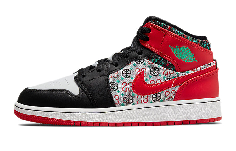 エアジョーダン1 Nike GS Air Jordan 1 Mid SE "Holiday" DM1208-150