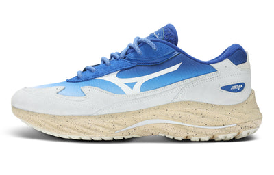 ミズノ ウエーブライダー Hiroshi Nagai × Mizuno Wave Rider β "Blue/White/Sand Beige" D1GA241001