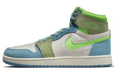 エアジョーダン1 Nike Women's Air Jordan 1 Zoom CMFT 2 "Cerulean/Green Strike" DV1305-433