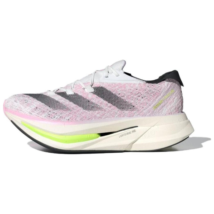 アディダス アディゼロ adidas Adizero Prime × Strung "Footwear White/Core Black/Pink Spark" ID3617