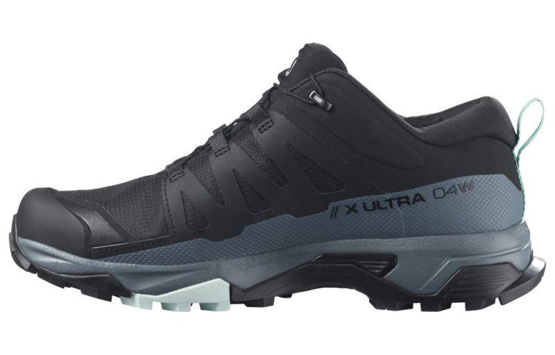 サロモン X ウルトラ Salomon Women's X Ultra 4 GORE-TEX "Black/Stormy Weather/Opal Blue" L41289600