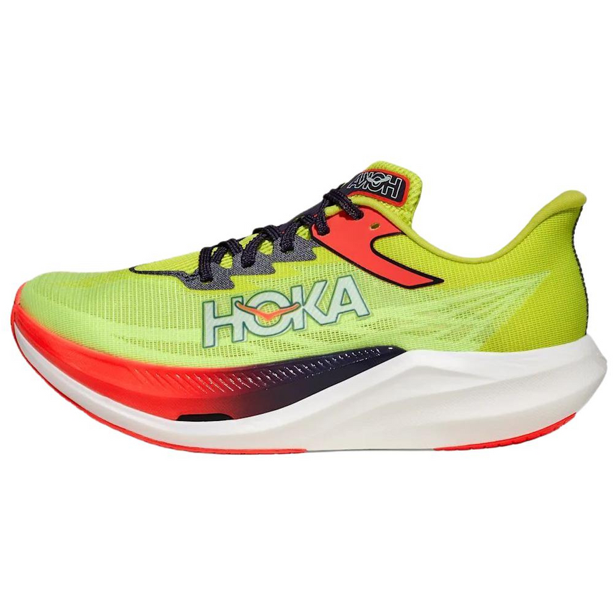ホカ Hoka Rocket X "Neon Yuzu/Squid Ink" 1168724-NZS