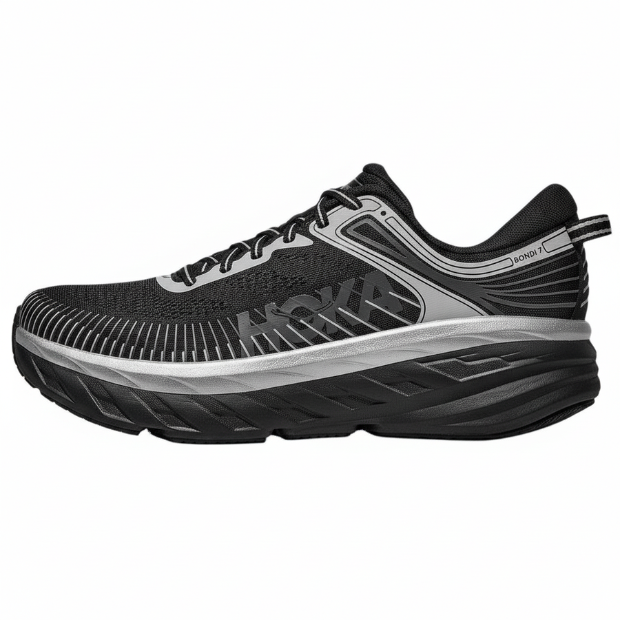 ホカ ボンダイ Hoka Bondi 7 "Black/Stardust" 1110518-BKSTR