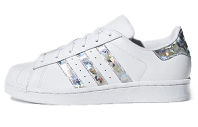 アディダス スーパースター adidas Superstar "White Holographic Stripes" (Youth) F33889