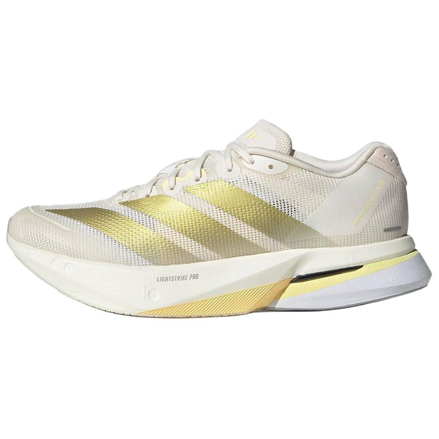 アディダス アディゼロ adidas Women's Adizero Boston 13 "Chalk White/Gold Metallic/Orange Tint" JS4952