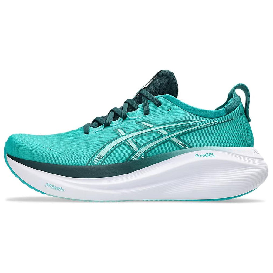 アシックス ゲルニンバス27 Asics Gel-Nimbus 27 "Wave Teal/Saxon Green" 1011B958-400