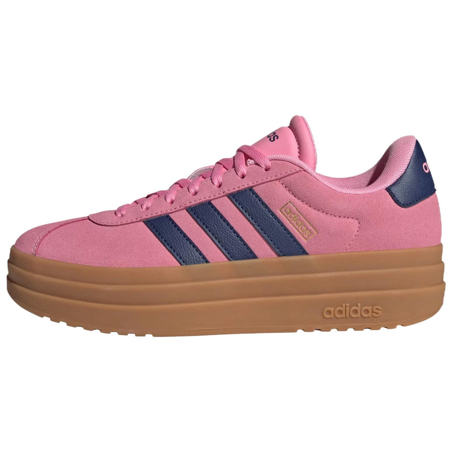 アディダス adidas Women's VL Court Bold "Bliss Pink/Dark Blue/Gold Metallic" JI1789