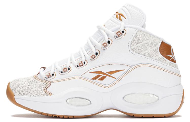 リーボック Question Reebok Question Mid "Footwear White" 100033893