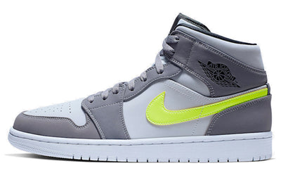 エアジョーダン1 Nike Air Jordan 1 Mid "Gunsmoke Volt" 554724-072