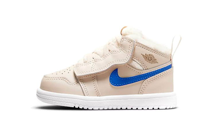 エアジョーダン1 Nike TD Air Jordan 1 Mid "Fleece Pearl White" DO2210-264
