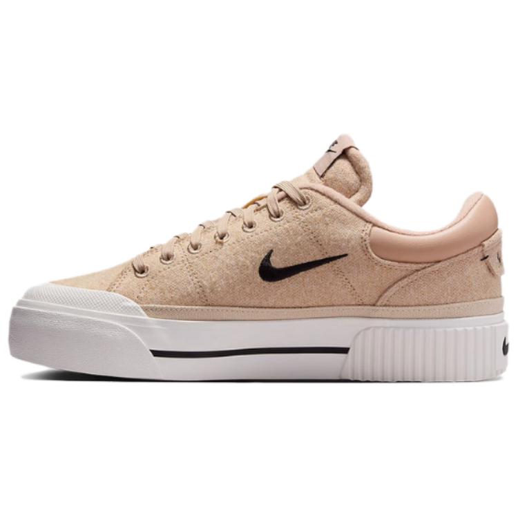 ナイキ コートレガシー Nike Women's Court Legacy Lift "Hemp/Sail/Sanddrift/Black" FZ2606-200