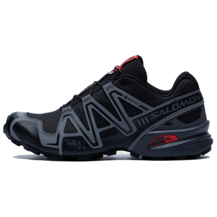 サロモン スピードクロス Salomon Speedcross 3 GORE-TEX "Black/Asphalt/Flame Scarlet" L47731700