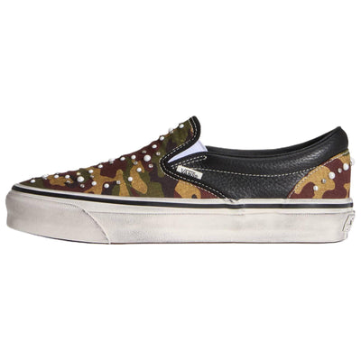 ヴァンズ スリッポン Vans Premium Classic Slip-On "Camo Black" VN000D9PCAK