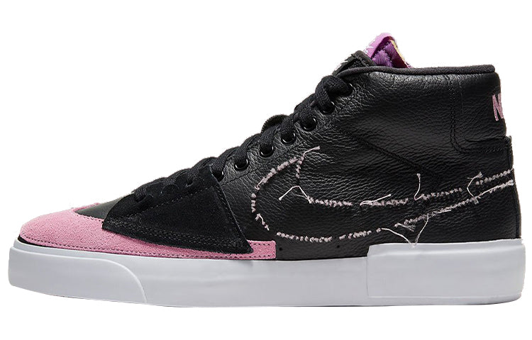 ナイキ ブレーザー Nike SB Blazer Mid Edge "Black/White/Purple/Pink" DA2189-002