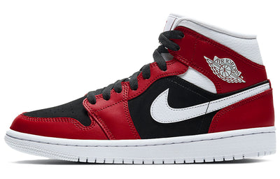 エアジョーダン1 NIKE Women's AIR JORDAN 1 MID "GYM RED / BLACK /WHITE" BQ6472-601