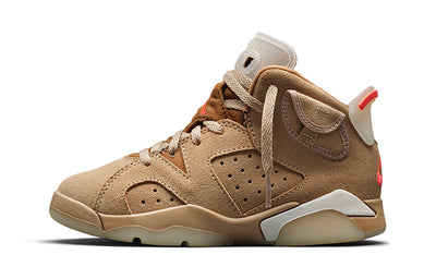 エアジョーダン6 Travis Scott × Nike PS Air Jordan 6 "British Khaki" DH0693-200