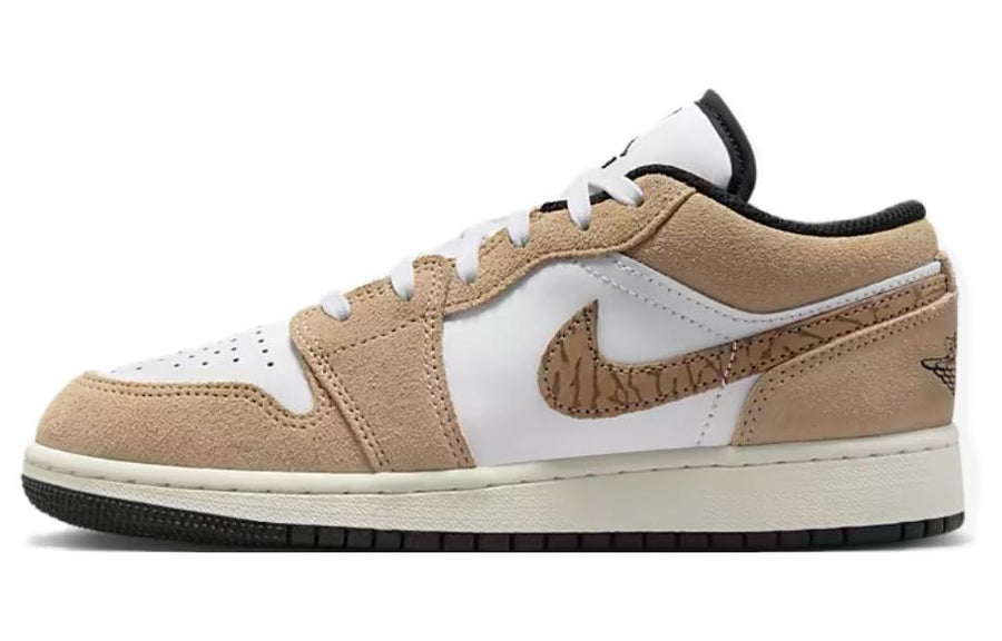 エアジョーダン1 Nike GS Air Jordan 1 Low SE "Brown Elephant/Safari" DZ5368-201