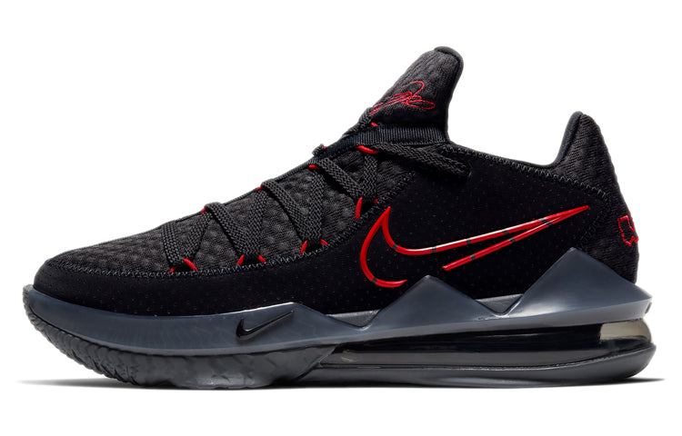 ナイキ レブロン NIKE LEBRON XVII LOW "BLACK/RED" CD5006-001