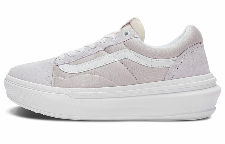 ヴァンズ オールドスクール Vans Old Skool Overt CC "Light Gray/White" VN0A7Q5ELGX