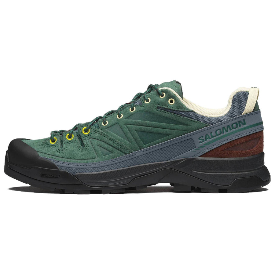 サロモン X-ALP Salomon X-ALP Leather "Bistro Green/Stormy Weather" L49196500