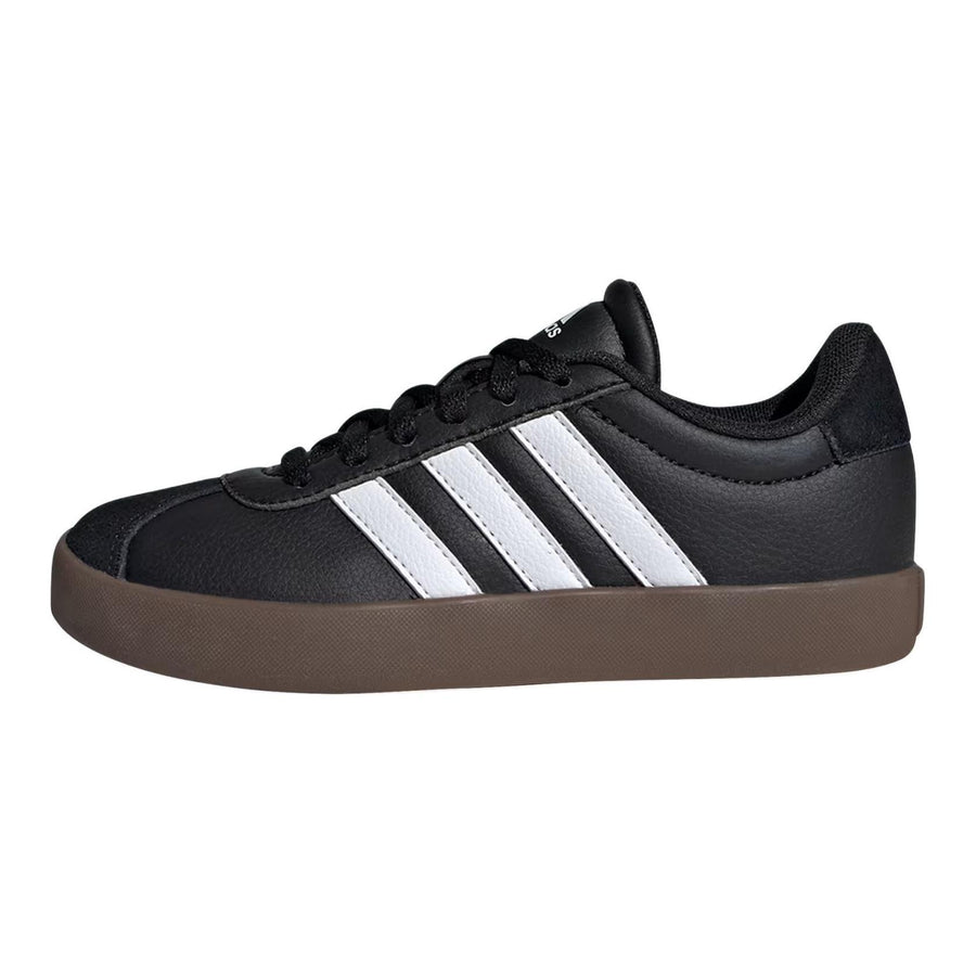 アディダス adidas GS VL Court 3.0 "Core Black/Cloud White/Gum" IE3630
