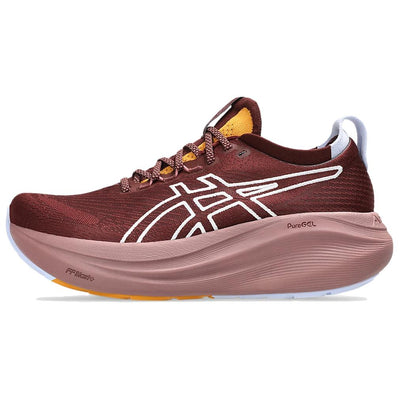 アシックス ゲルニンバス27 Asics Women's Gel-Nimbus 27 TR "Nature Bathing/Dark Red Planet" 1012B908-600