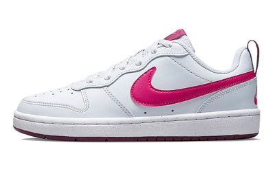 ナイキ Nike GS Court Borough Low 2 "Pure Platinum/Sangria/Pink Prime" BQ5448-015