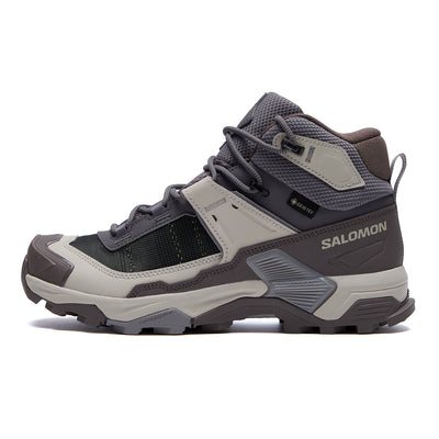 サロモン X ウルトラ Salomon Women's X Ultra 5 Mid GORE-TEX "Excalibur/Iron/Gull" L47854900