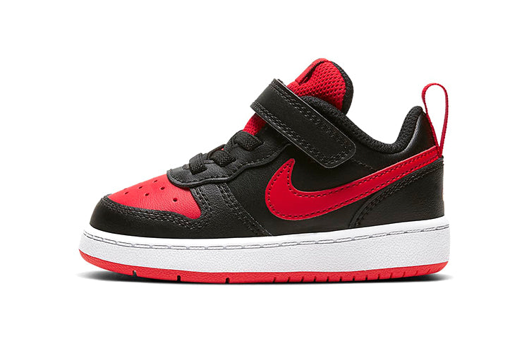 ナイキ Nike TD Court Borough Low 2 "Black/White/University Red" BQ5453-007