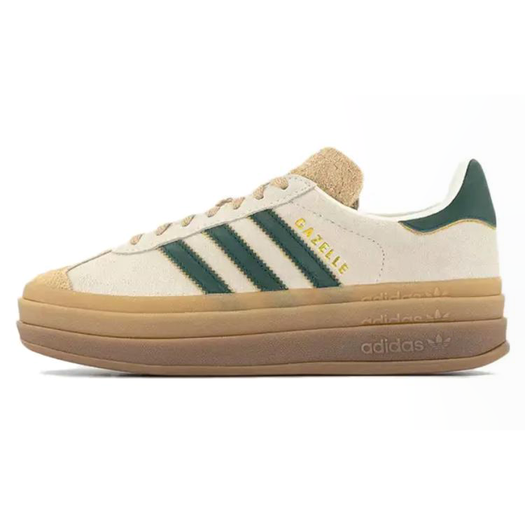 アディダス ガゼル adidas Women's Gazelle "White/Collegiate Green/Magic Beige" ID7056
