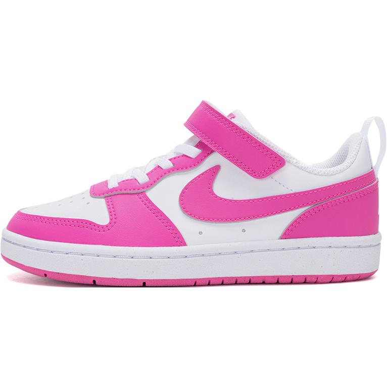 ナイキ Nike PS Court Borough Low Recraft "White/Laser Fuchsia" DV5457-123
