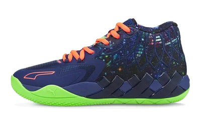 プーマ Puma GS LaMelo Ball MB.01 Galaxy "Elektro Blue/Green Gecko" 376887-07
