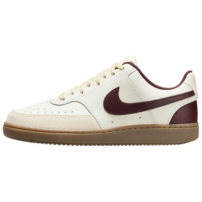 ナイキ コートビジョン Nike Court Vision Low "Sail/Light Khaki/Gum Dark Brown/Burgundy Crush" HV2530-101
