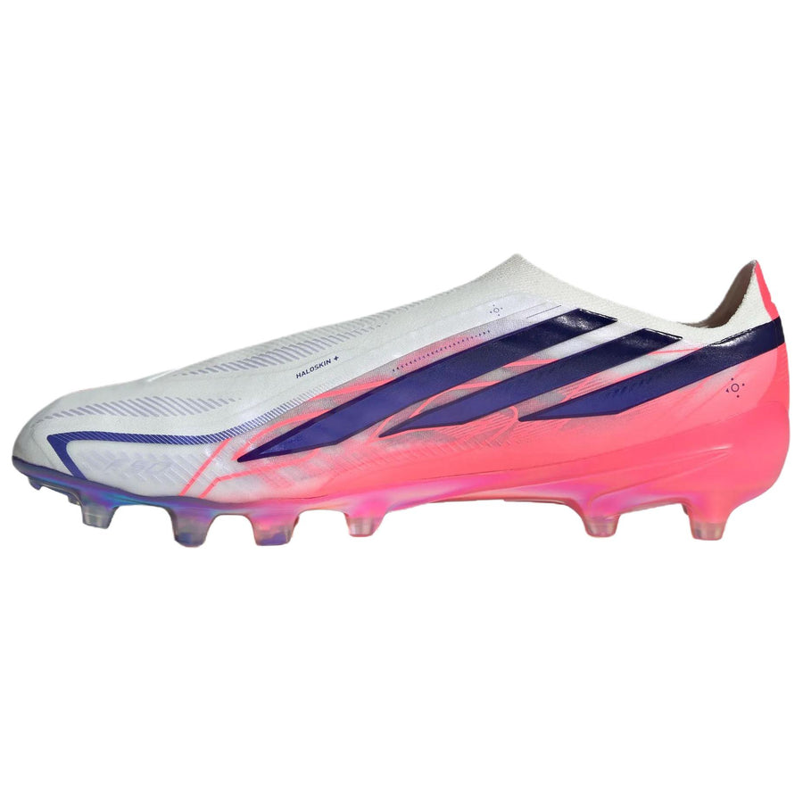 アディダス adidas F50 Hyperfast Elite Laceless AG "Cloud White/Solar Purple" KJ6090