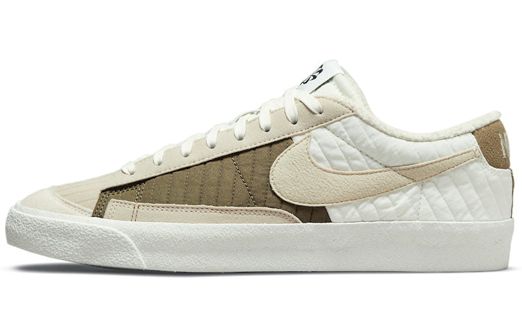 ナイキ ブレーザー Nike Blazer Low '77 LX Patchwork Quilt "Sail/Rattan Brown" DD8026-100