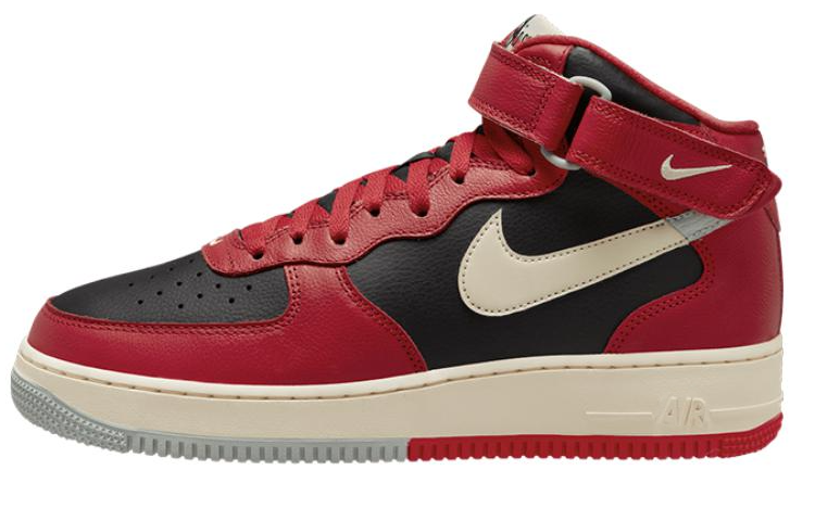 ナイキ エアフォース1 Nike Air Force 1 Mid Split "Black/Red" DZ2554-001