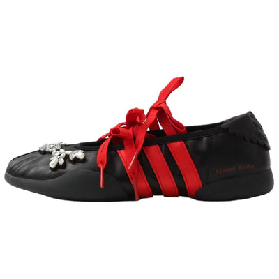 アディダス テコンドー Simone Rocha × adidas Women's Taekwondo Ballerina "Core Black/Red" KJ5248
