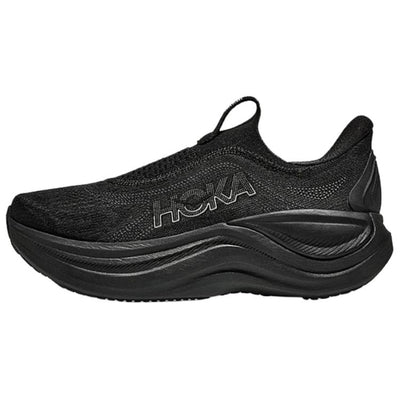 ホカ Hoka Women's Skyward Laceless "Black/Black" 1168877-BBLC